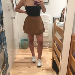 American apparel corduroy circle skirt